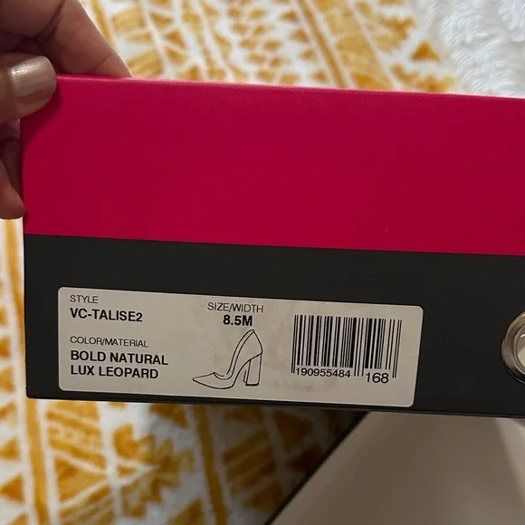 Vince Camuto Animal Print Heels - Picture 2 of 6